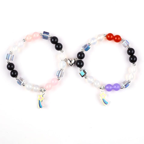 8MM Multi-Color Bead Natural Handmade Crystal Bracelet