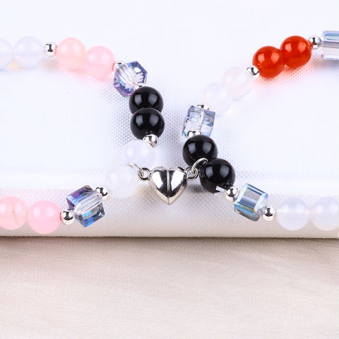 8MM Multi-Color Bead Natural Handmade Crystal Bracelet