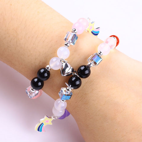 8MM Multi-Color Bead Natural Handmade Crystal Bracelet